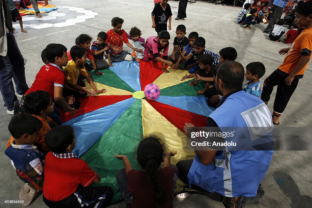 UNRWA Commissioner-General Pierre Krahenbuhl in Gaza