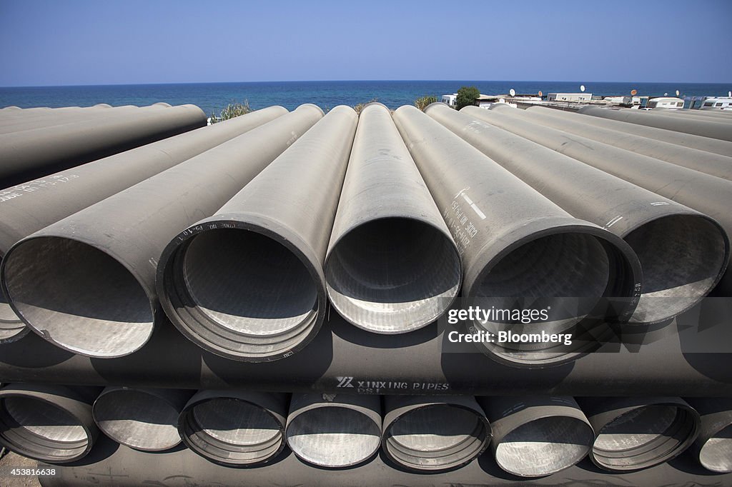 Construction Of The Turkey-Northern Cyprus Undersea Water Pipeline