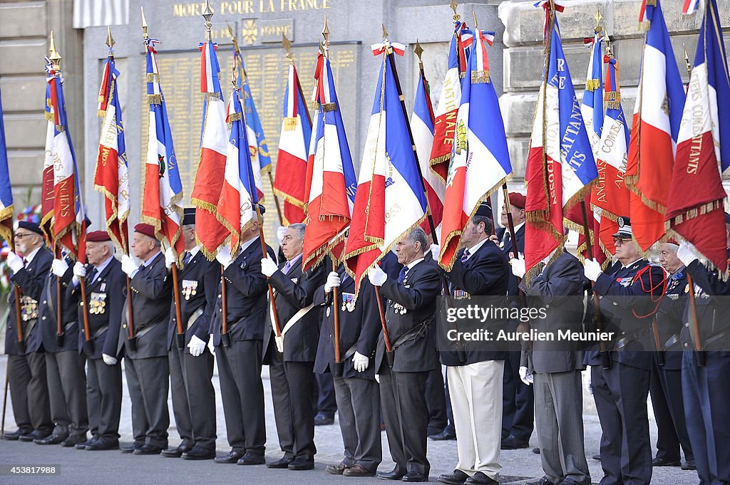 Paris Police Celebrate 70th Anniversary Of The FFI Uprising In Paris