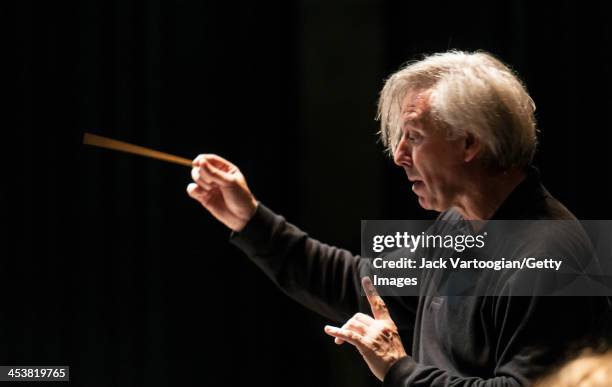 Spanish conductor Angel Gil-Ordonez leads the Orchestra of St. Luke's in 'Nights in the Gardens of Spain' in the 'Falla and Flamenco' program at BAM...