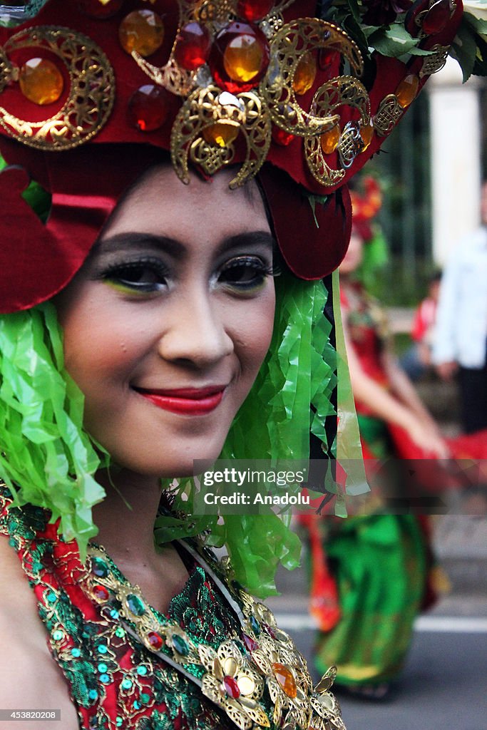 Indenosian culture festival in Jakarta
