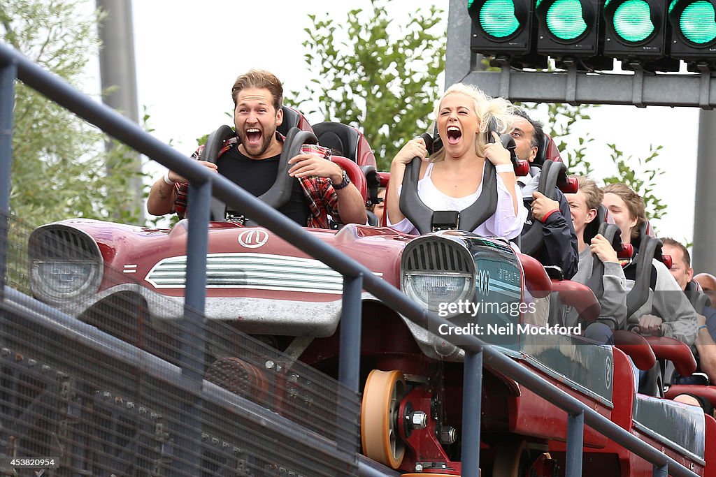 Amelia Lily And Steve Rushton Sightings - August 19, 2014