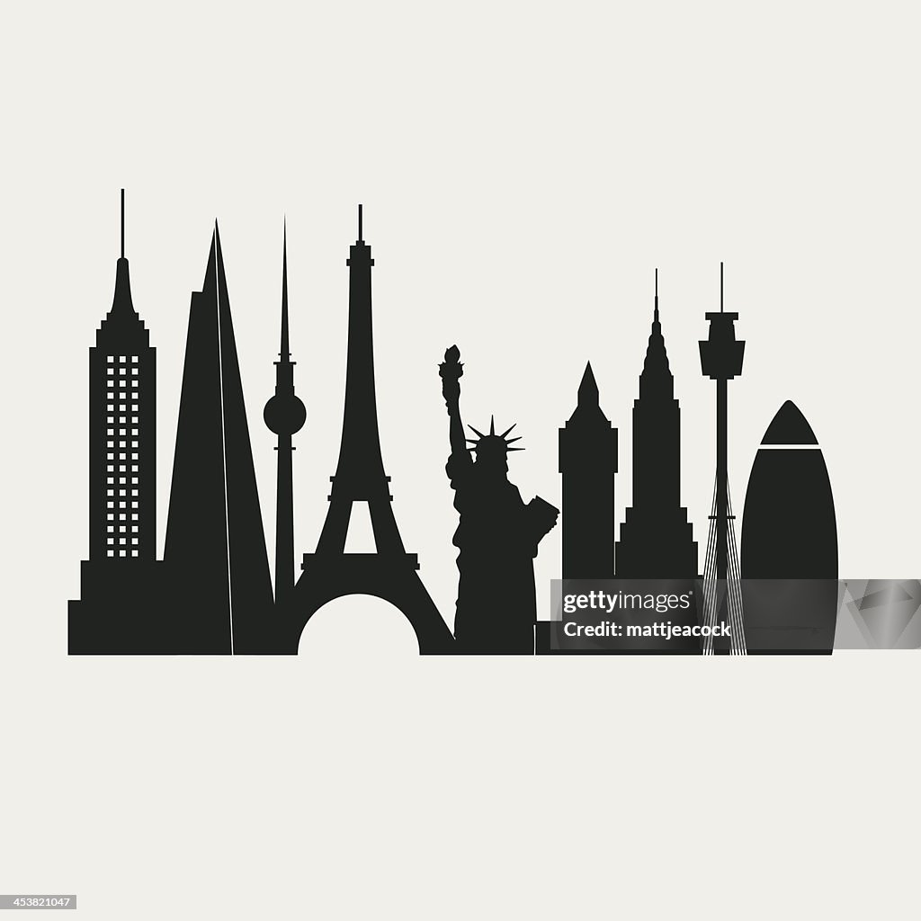 Famous landmarks