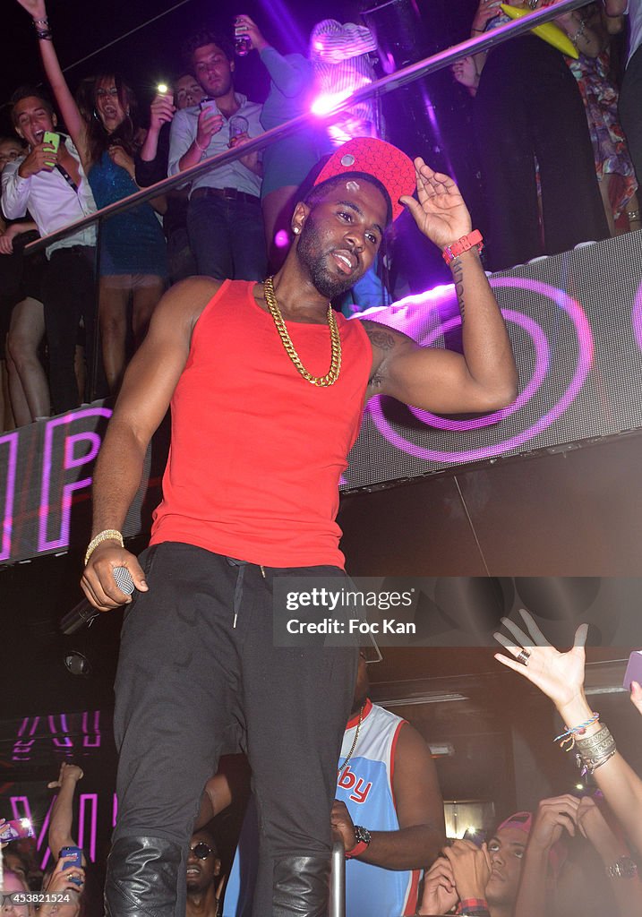 Jason Derulo Concert Party at the VIP Room Saint Tropez