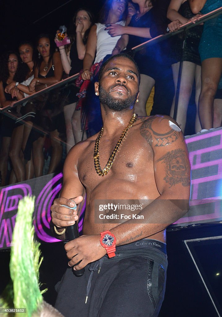 Jason Derulo Concert Party at the VIP Room Saint Tropez