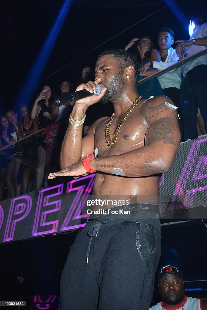 Jason Derulo Concert Party at the VIP Room Saint Tropez