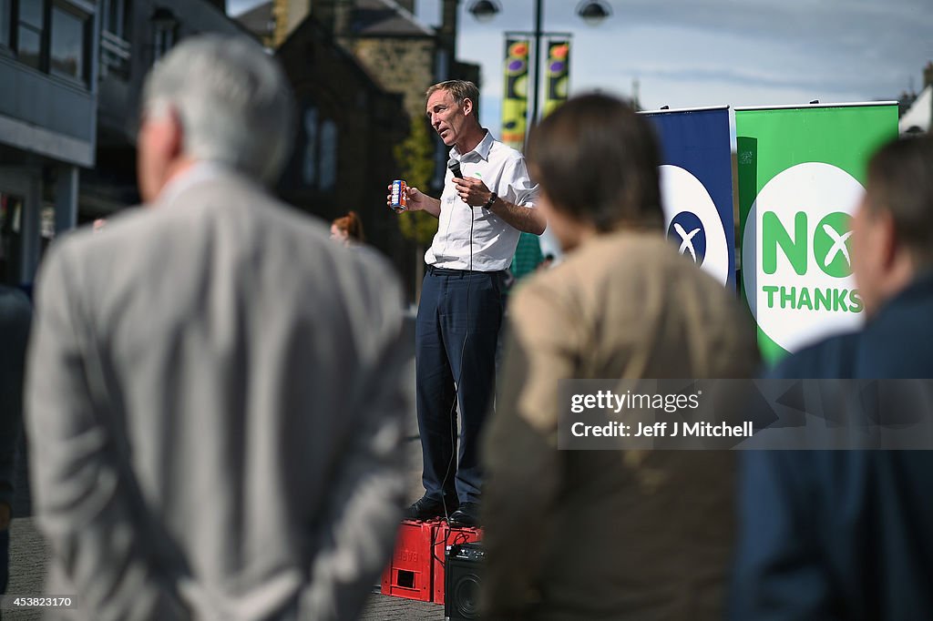 Jim Murphy On Tour As Part Of His '100 Towns in 100 Days' Tour