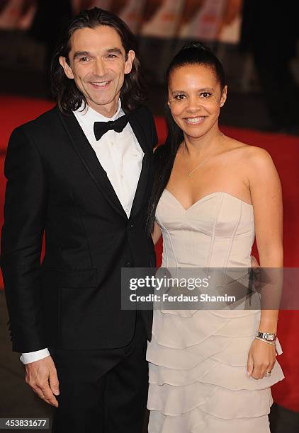 Justin Chadwick attends the Royal film performance of "Mandela: Long Walk To Freedom" at Odeon Leicester Square on December 5, 2013 in London, United...