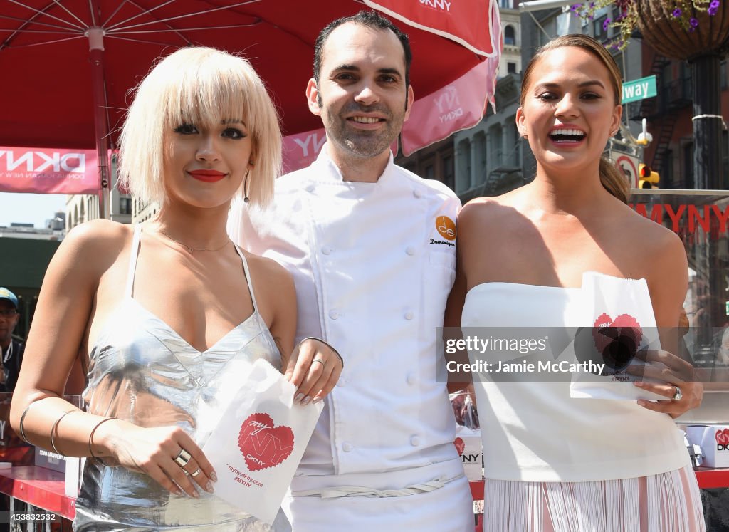 DKNY Celebrates The Launch Of The New DKNY MYNY Fragrance With Rita Ora, Chrissy Teigen, Hannah Bronfman, Among Other NY Notables