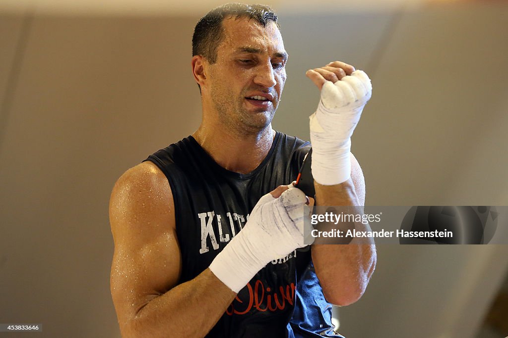 Wladimir Klitschko Media Day