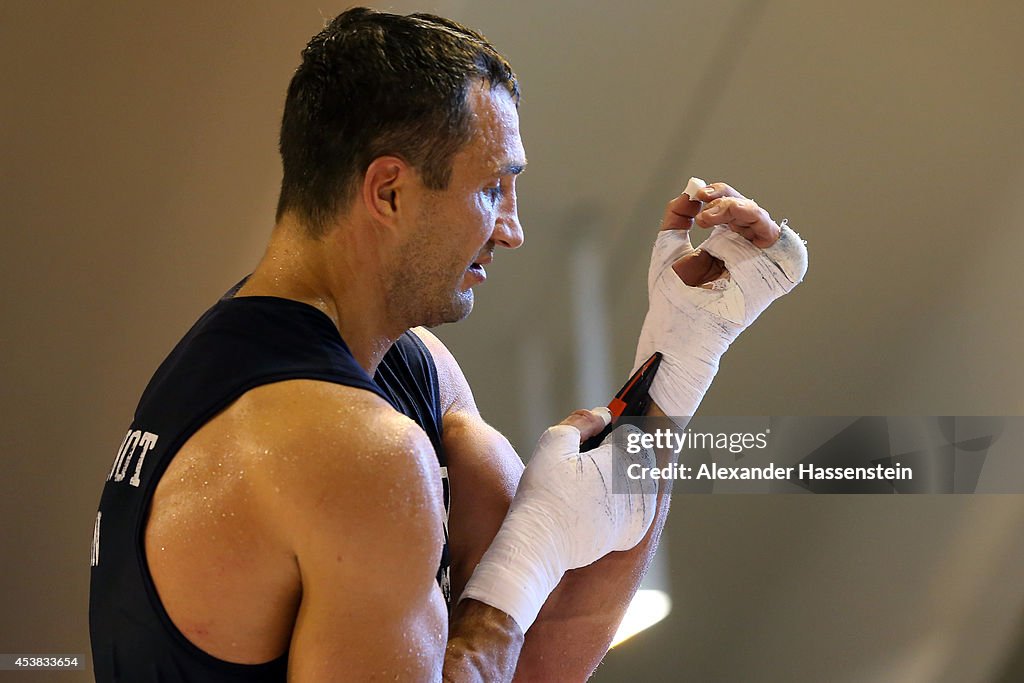 Wladimir Klitschko Media Day