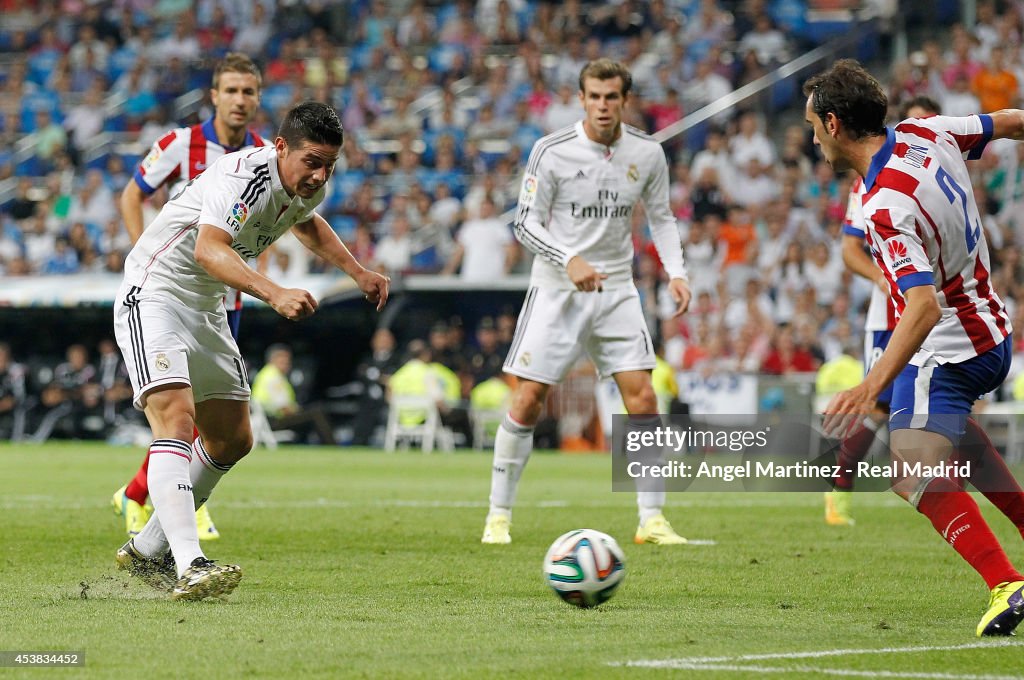 Real Madrid v Club Atletico de Madrid - Supercopa: First Leg