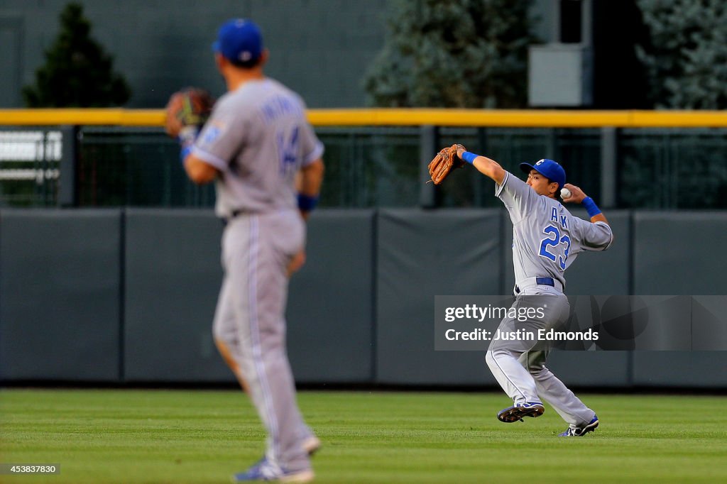 Kansas City Royals v Colorado Rockies