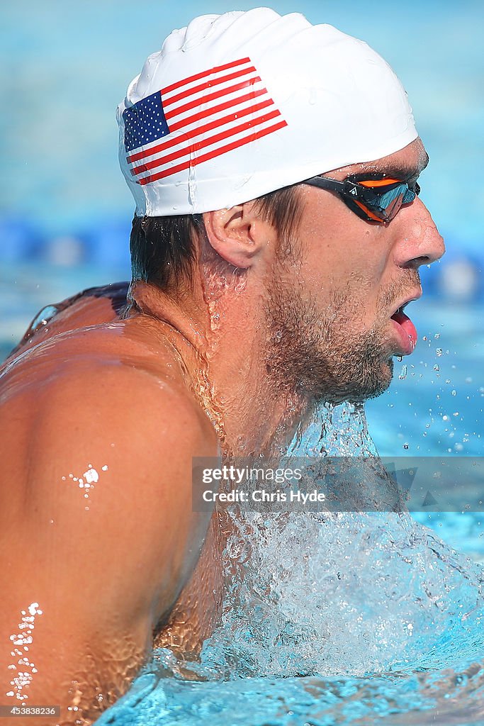 USA Pan Pacs Squad Press Conference and Training Session