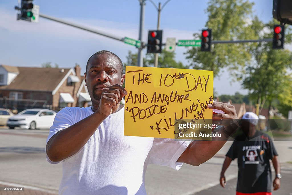 Protests after 23-year-old man killed by police in St Louis