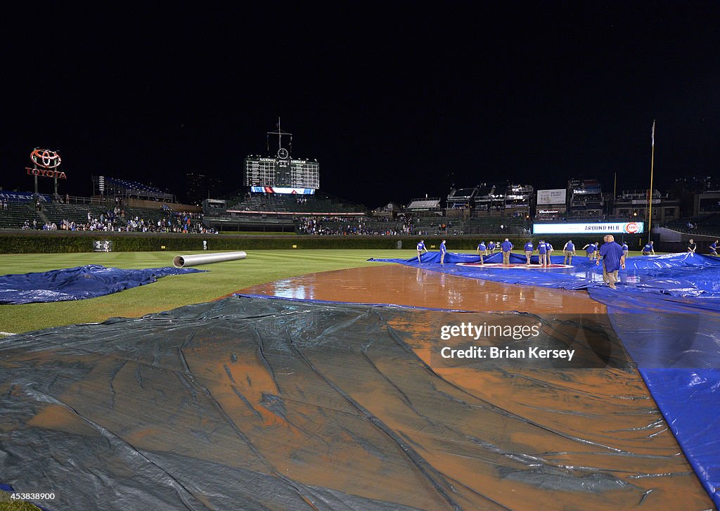 San Francisco Giants v Chicago Cubs