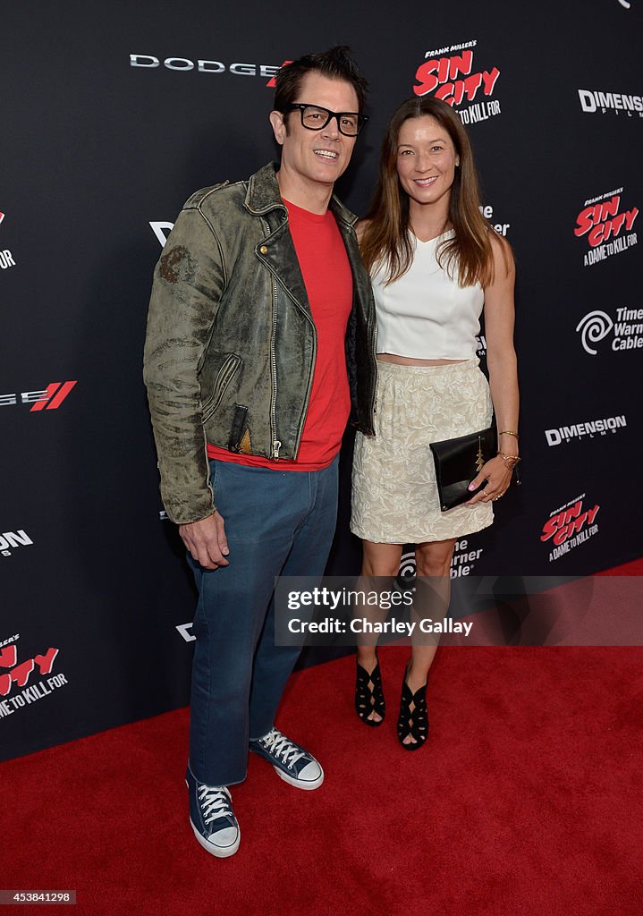 "SIN CITY: A DAME TO KILL FOR" Premiere Presented By Dimension Films In Partnership With Time Warner Cable, Dodge And DeLeon Tequila - Red Carpet
