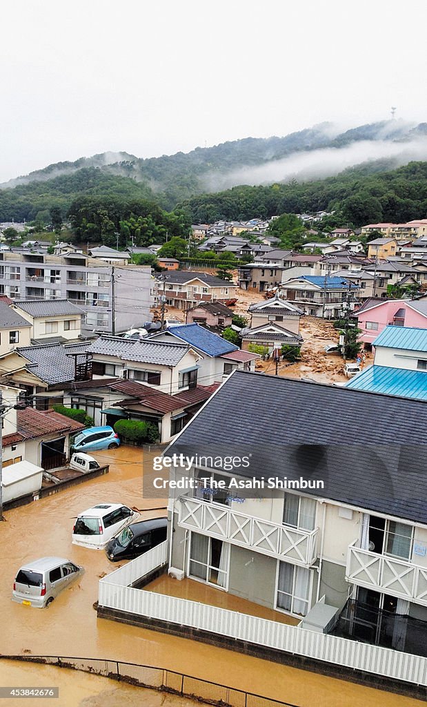 At Least 18 Killed In Hiroshima Landslides