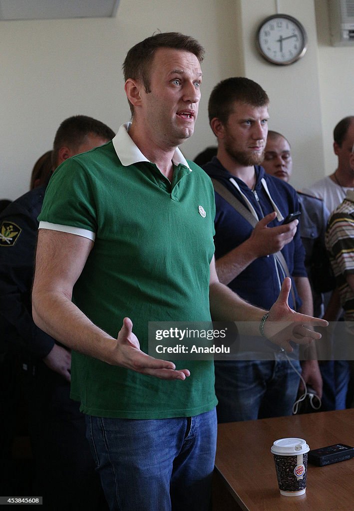 Alexei Navalny's Trial in Moscow