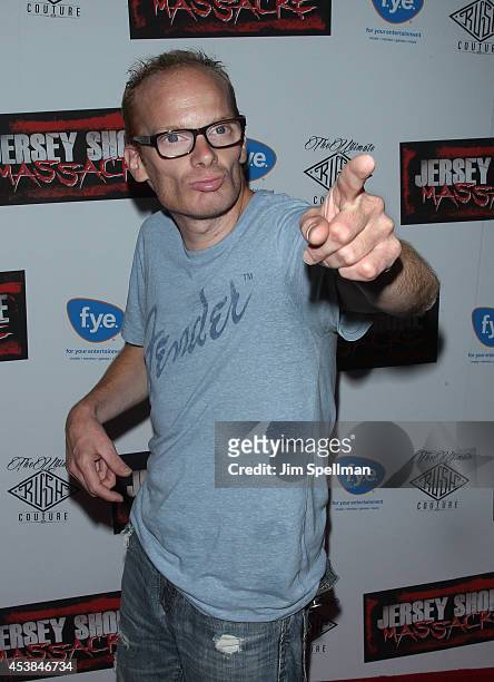 Medicated Pete attends the "Jersey Shore Massacre" New York Premiere at AMC Lincoln Square Theater on August 19, 2014 in New York City.