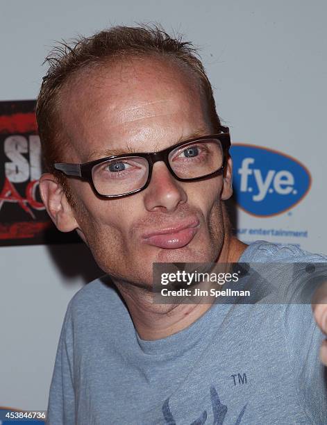 Medicated Pete attends the "Jersey Shore Massacre" New York Premiere at AMC Lincoln Square Theater on August 19, 2014 in New York City.