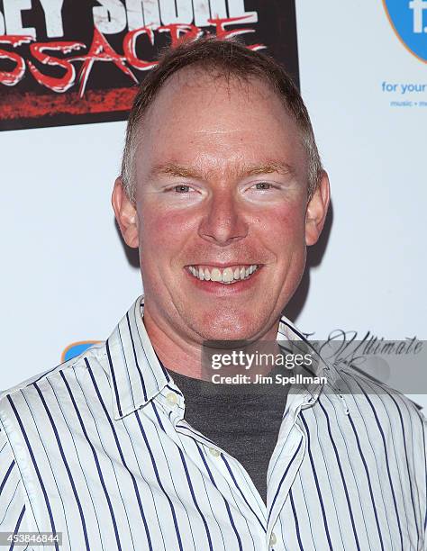 Musician Richard Christy attends the "Jersey Shore Massacre" New York Premiere at AMC Lincoln Square Theater on August 19, 2014 in New York City.