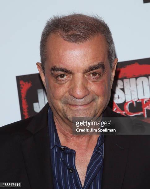 Tony Bongiovi attends the "Jersey Shore Massacre" New York Premiere at AMC Lincoln Square Theater on August 19, 2014 in New York City.
