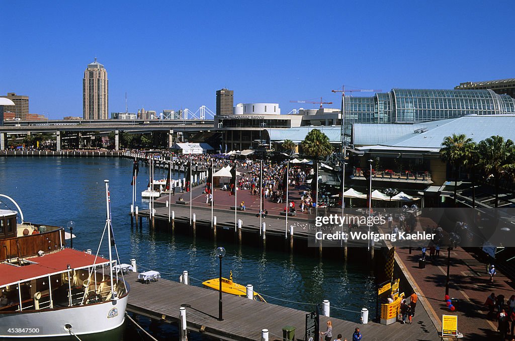 Australia, Sydney, Darling Harbour, Harbourside...