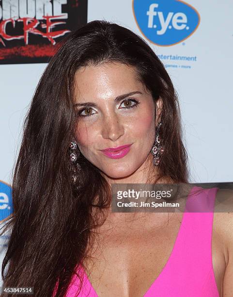 Elisa Jordana attends the "Jersey Shore Massacre" New York Premiere at AMC Lincoln Square Theater on August 19, 2014 in New York City.