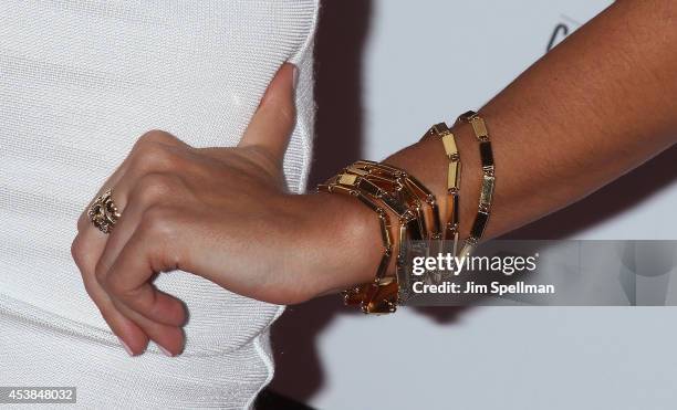 Actress Christina Scaglione attends the "Jersey Shore Massacre" New York Premiere at AMC Lincoln Square Theater on August 19, 2014 in New York City.