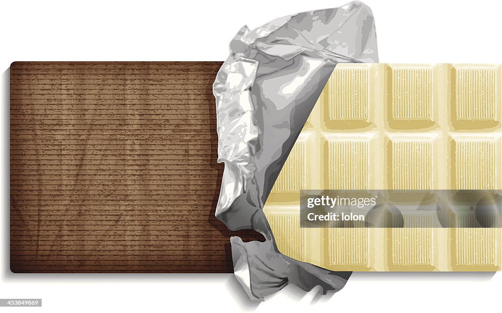 White chocolate bar