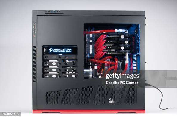 Large Pc Side view of a custom-built gaming PC dubbed the 'Large Pixel... News ...