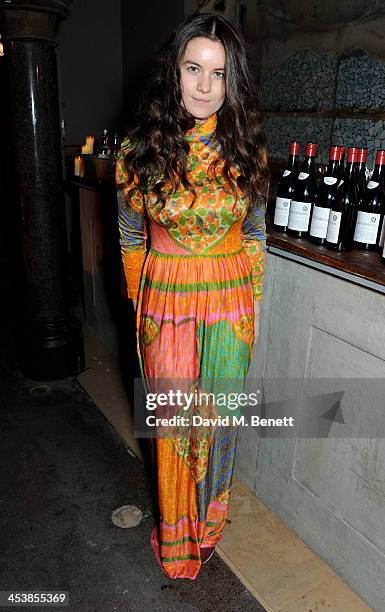 Amba Jackson attends the Isabel Marant London dinner and party on December 5, 2013 in London, United Kingdom.