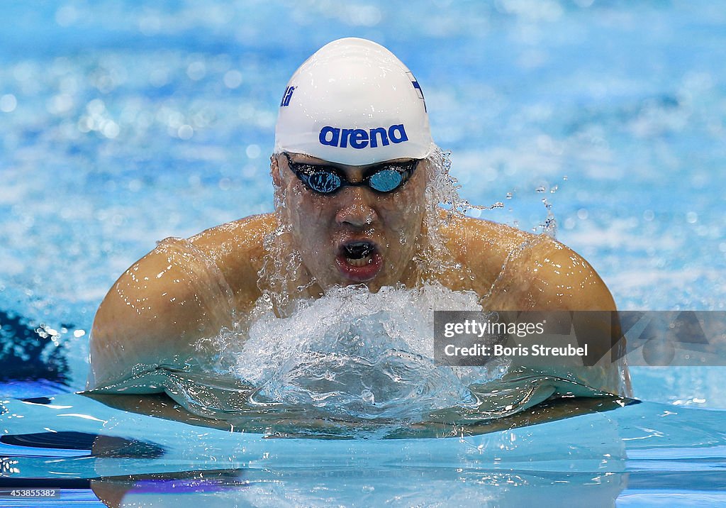 32nd LEN European Swimming Championships 2014 - Day 8