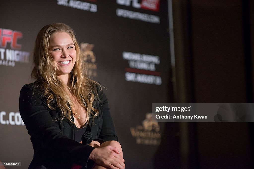 UFC Hong Kong Media Day