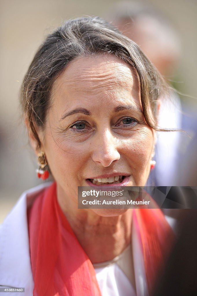 'Conseil Des Ministres' At Elysee Palace