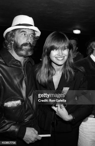Lou Adler and Lyndall Hobbs attend the opening of "The Rocky Horror Picture Show" on February 24, 1981 at the Aquarius Theater in Hollywood,...