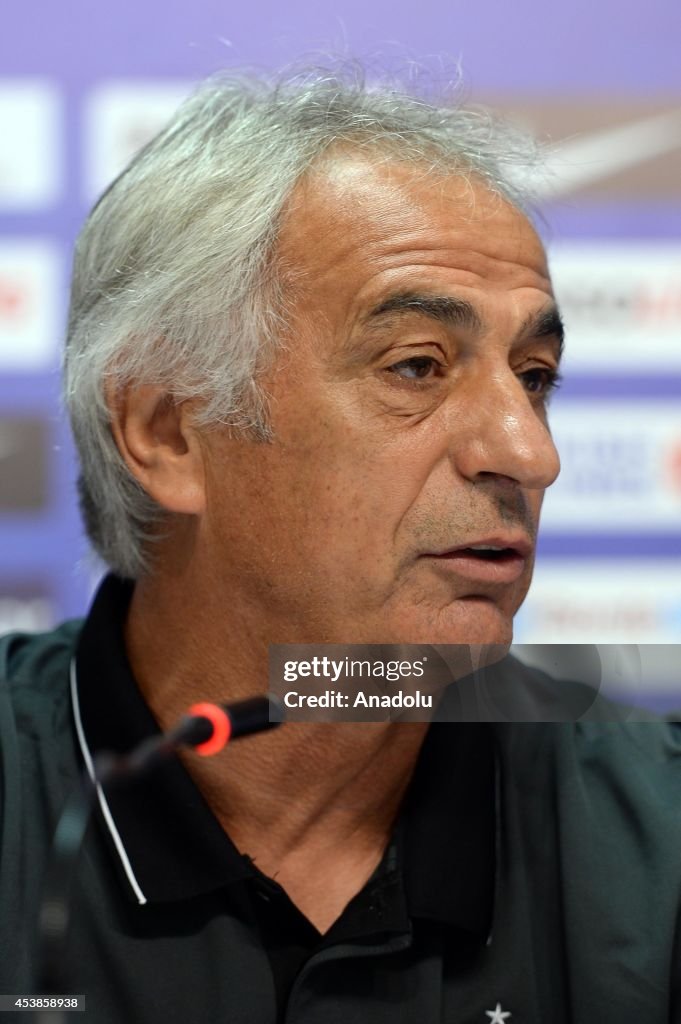 Trabzonspor's coach Vahid Halilhodzic holds press conference