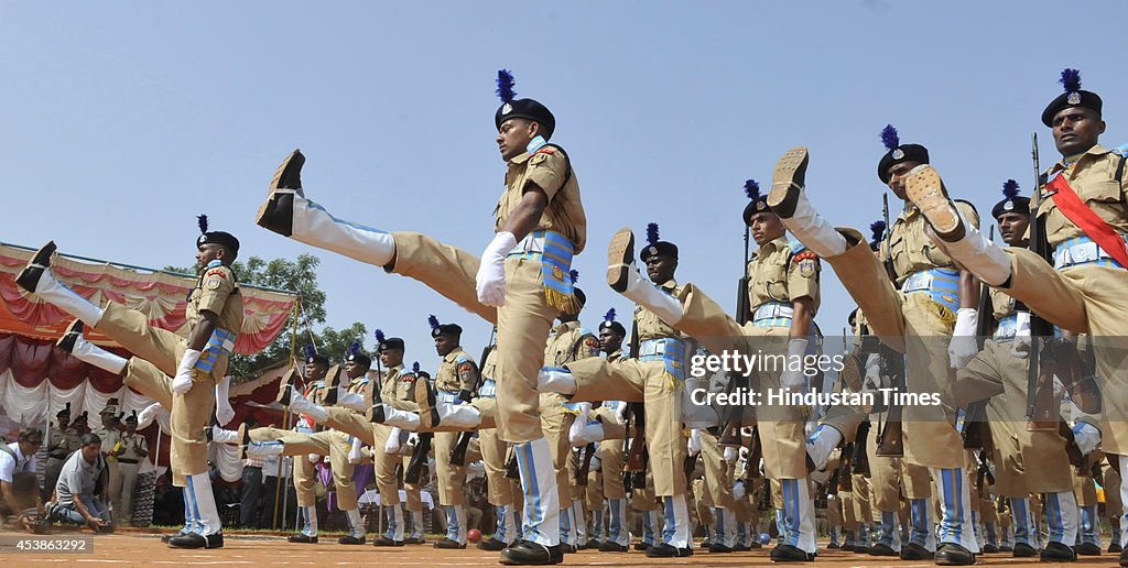Passing Out Parade Of 227 Battalion Of Central Reserve Police Force In Bhopal