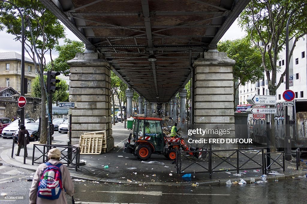 FRANCE-WASTE-ENVIRONMENT-URBAN-CLEANING