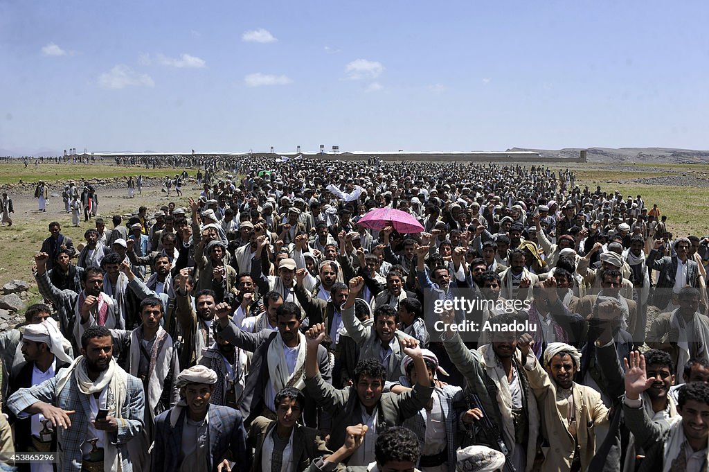 Anti-government protest in Yemen