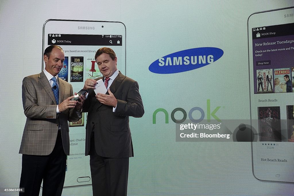 Barnes & Noble And Samsung Unveil New Nook Tablet