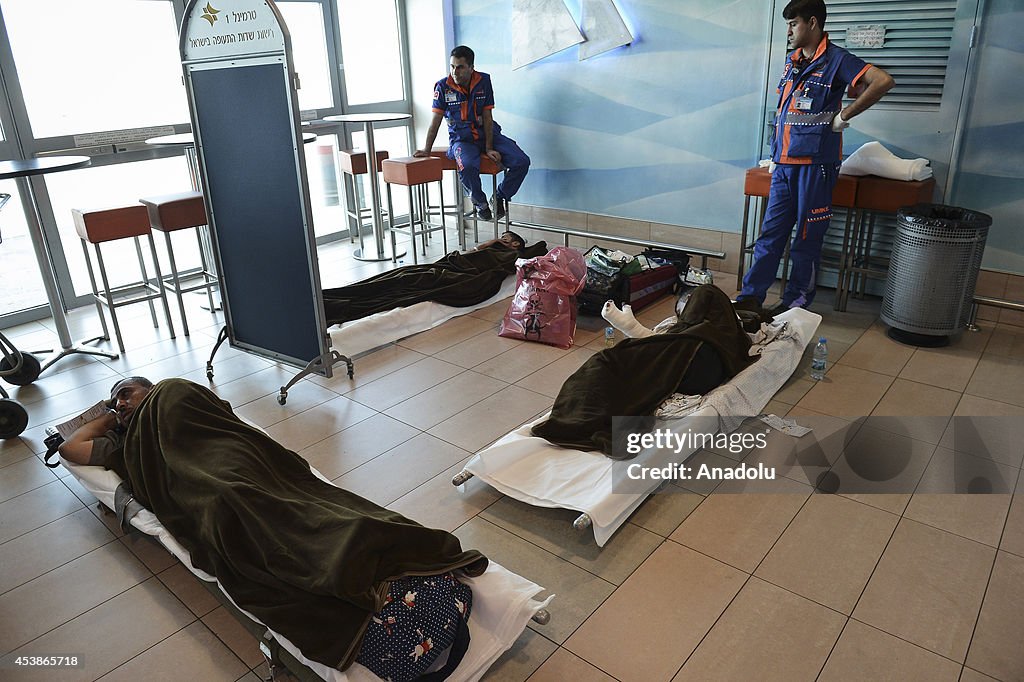 Injured Palestinians being airlifted to Turkey