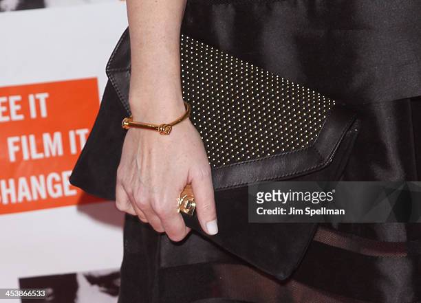 Actress Samantha Mathis attends the 2013 Focus For Change gala benefiting WITNESS at Roseland Ballroom on December 5, 2013 in New York City.
