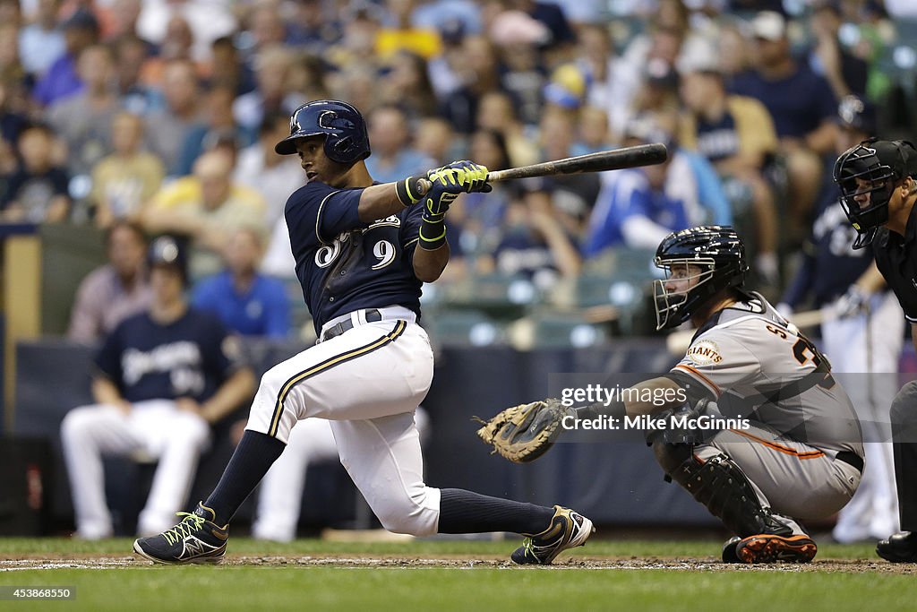 San Francisco Giants v Milwaukee Brewers