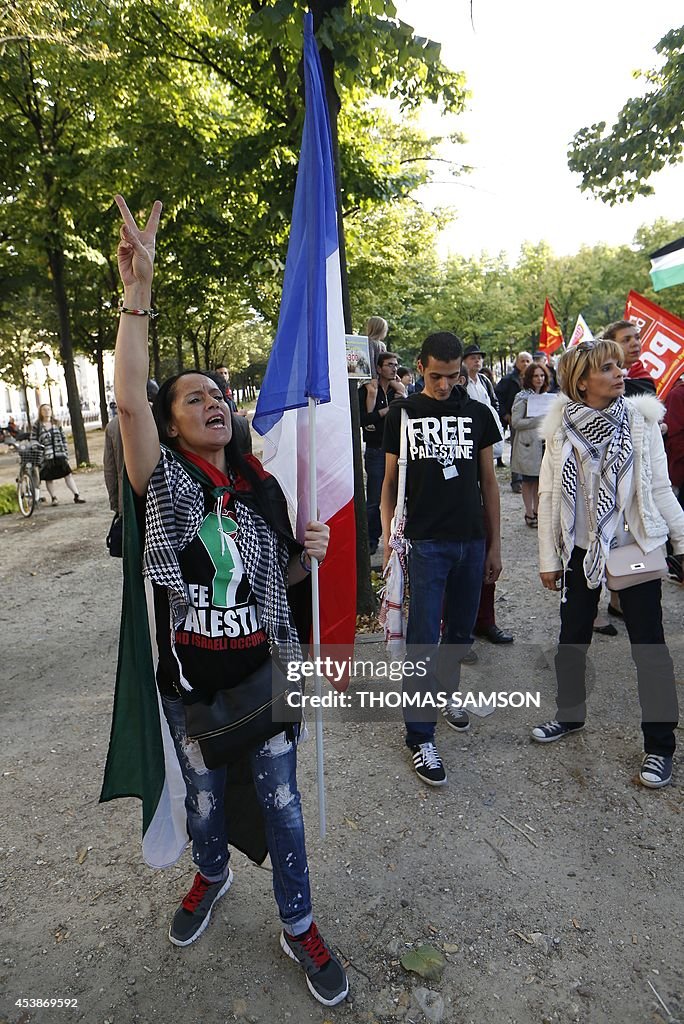 FRANCE-ISRAEL-PALESTINIANS-GAZA-CONFLICT-DEMO