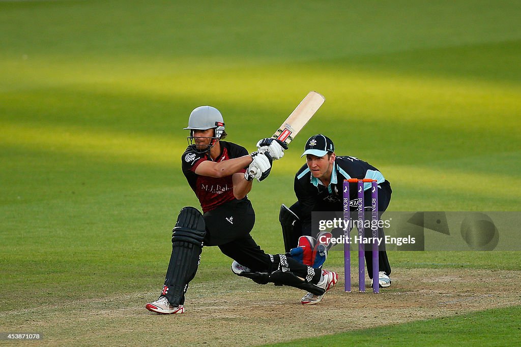 Surrey v Somerset - Royal London One-Day Cup 2014