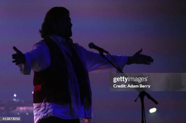 Alan Parsons of the Alan Parsons Live Project performs during a concert at Admiralspalast on August 20, 2014 in Berlin, Germany.