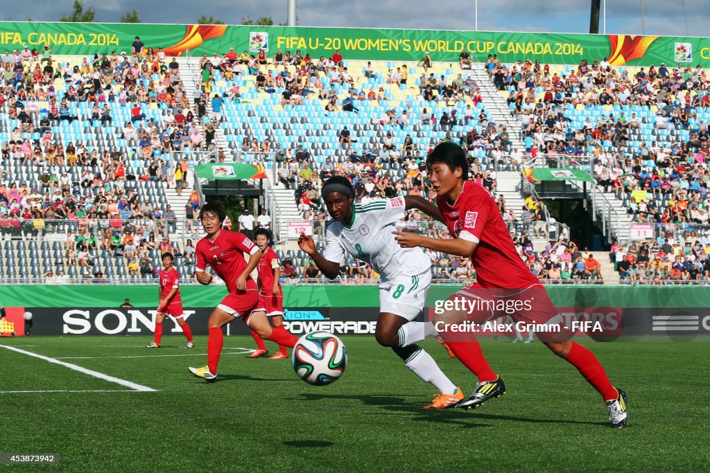 Korea DPR v Nigeria: Semi Final - FIFA U-20 Women's World Cup Canada 2014