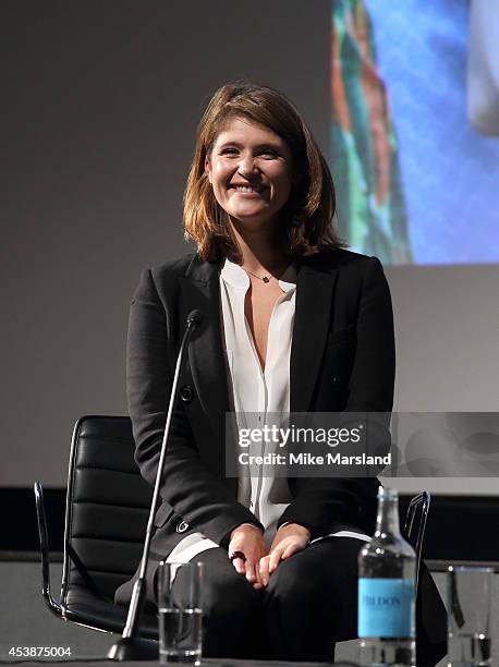 Gemma Arterton at BFI Southbank, introducing the film that inspired her as part of the BFI Screen Epiphanies series, a monthly BFI membership...